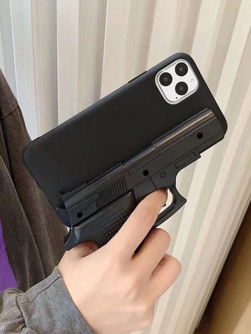 غطاء حماية على شكل مسدس لعبة مضحك من SHEIN