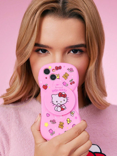 SHEIN HELLO KITTY AND FRIENDS Phone Case Pink