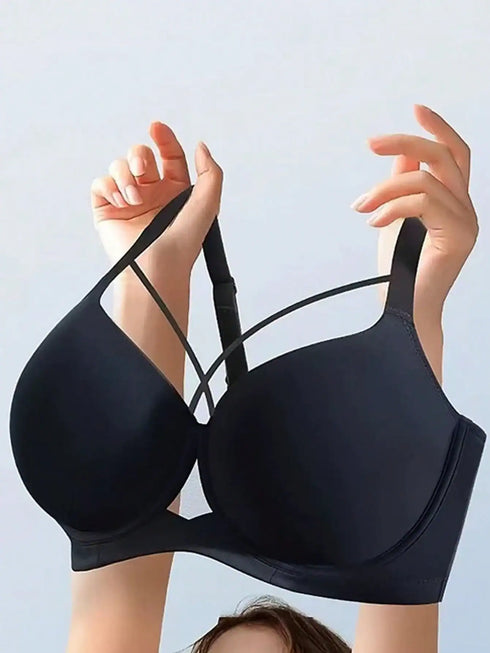 SHEIN Invisible Push Up Bra For Big Breasts