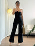 SHEIN Islaluna Lace Trim Elegant & Romantic Women's Jumpsuit