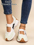 SHEIN KMXY Vintage Thick Sole Sneakers, Thick Upper, Suitable For Running, Women's Footwear