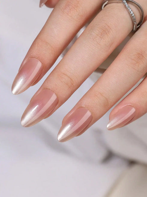 Long Almond-Shaped Gradient Press