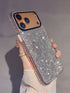 SHEIN Luxury Sparkling Rhinestone Sequins Fashion Phone Case Women's Luxury Rhinestone Embellished Phone Case Compatible With IPhone 