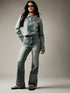 SHEIN MISSGUIDED Vintage Style Denim Trucker Jacket