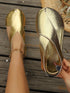 SHEIN Plus Size 44 Random Print Beach Holiday Retro Bohemian Asymmetric/Asymmetrical Criss-Cross Elastic Band Design Women Flat Sandals