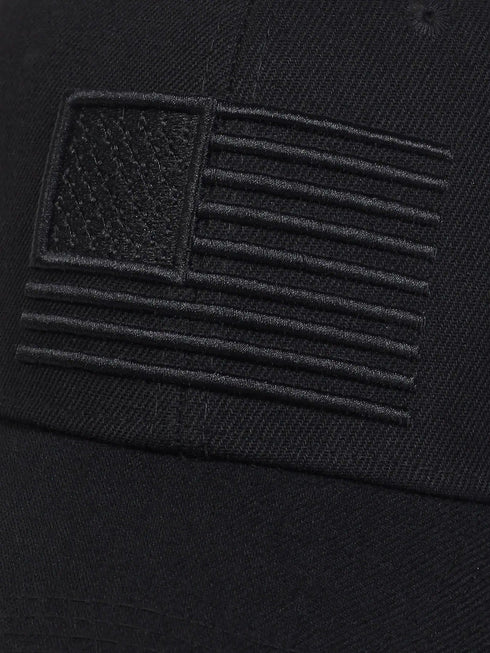 SHEIN Men American Flag Embroidered Baseball Cap