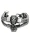SHEIN Men's Lion Stainless Steel Bracelet