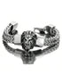 SHEIN Men's Lion Stainless Steel Bracelet