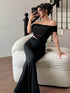 SHEIN Modelyn Women Long Solid Color Dress