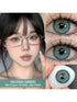 SHEIN NEW 1 Pair Green Gray Colored Contact Lenses
