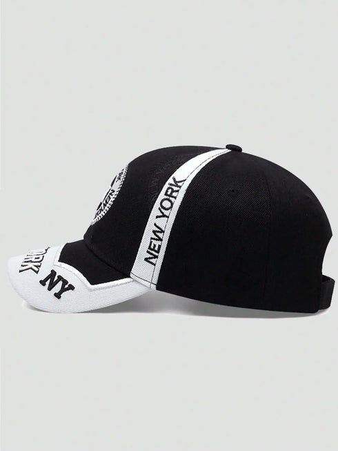 SHEIN New York Letter Embroidery Baseball Cap