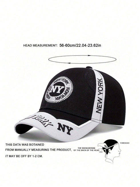 New York Letter Embroidery Baseball Cap