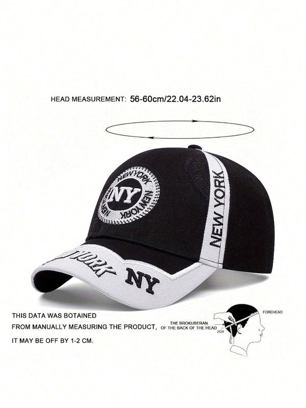 New York Letter Embroidery Baseball Cap