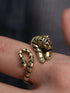 SHEIN Personality Vintage Ring Men's Creativity Tiger Head Ring