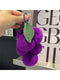Plush Purple Grape String Pendant