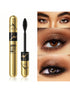 ماسكارا سائلة سوداء مقاومة للماء 2 في 1 من شي إن QIC، لتكثيف وتطويل الرموش بشكل طبيعي ومجعد ويدوم طويلاً، أنبوب ماسكارا تلسكوبي