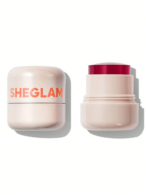 SHEGLAM Jelly-Licious Hydrating Lip & Blush Tint-Ahoy 4 Colors Watery Blush