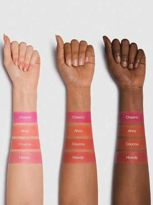 SHEGLAM Jelly-Licious Hydrating Lip & Blush Tint-Ahoy 4 Colors Watery Blush