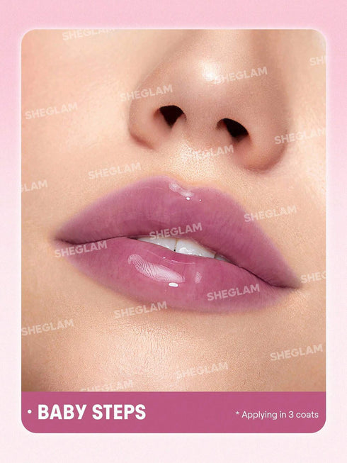 SHEGLAM Jelly Wow Tinted Lip Oil-Baby Steps Valentine'S Day Decor Love Gift Winter Y2K Makeup