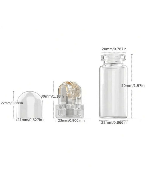 ختم حقن سيروم بإبرة دقيقة من SHEIN، قطعة واحدة، 64 دبوس