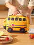 SHEIN 1Pc Large Capacity Cartoon Car Lunch Bag