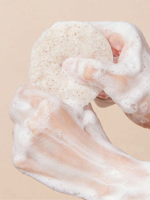 SHEIN 1pc Konjac Face Washing Sponge