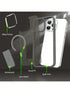 SHEIN Matte Semi-Transparent Charging Phone Case