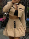 SHEIN Siren Gaze Shien Gaze Homecoming Winter Outfit For Women Bomber Jacket