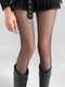 SHEIN Women's Fashion Rhinestone Crystal Fishnet Socks Tight Pants, Ladies' Sexy High Elasticity Mesh Tights