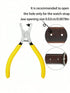 SHEIN 1pc Universal Handheld Belt Punch Tool For Belts