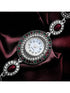 SHEIN 1pc Vintage Style Women's Quartz Bracelet Watch, Fashion Luxury Bohemian Arabic Numeral Dial, Suitable As Gift0
