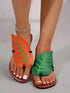 SHEIN 2024 Women's Flat Sandals, Fashionable, Simple & Versatile, Beach Shoes For Women