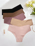 SHEIN 5pcs Women Seamless Underwear, Comfortable Skin-Friendly Sexy Hipster Panty, Sports Invisible Briefs0