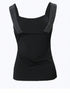 SHEIN ChicMe Square Neck Rhinestone Sleeveless Tank Top For Women Basic Versatile Slim Fit Sparkly Camisole0
