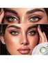 SHEIN EYESHARE 1 Pair Enlarging Colored Contact Lenses, Yearly Disposable, Soft, Natural, Clear, Large Diameter Suitable 0