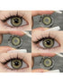SHEIN EYESHARE 1 Pair Enlarging Colored Contact Lenses, Yearly Disposable, Soft, Natural, Clear, Large Diameter Suitable