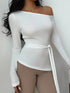 SHEIN EZwear 2025 New Minimalist Autumn And Winter 1 Piece Women's Casual Cute Chic Comfortable Softy1