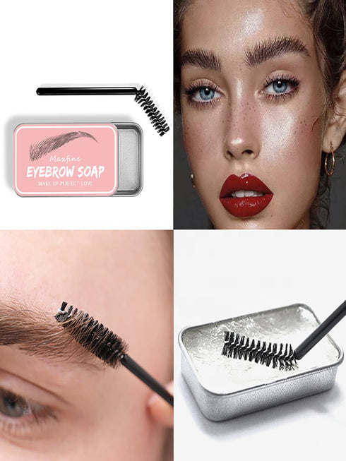SHEIN Eyebrow Soap, 1pc Long-Wearing Portable Eyebrow Cream For Women0