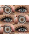 SHEIN Eyeshare 1Pair New Colorful Contact Lenses Black Lenses Fashion Blue Eye Lenses Green Lenses Gray Eye Contacts
