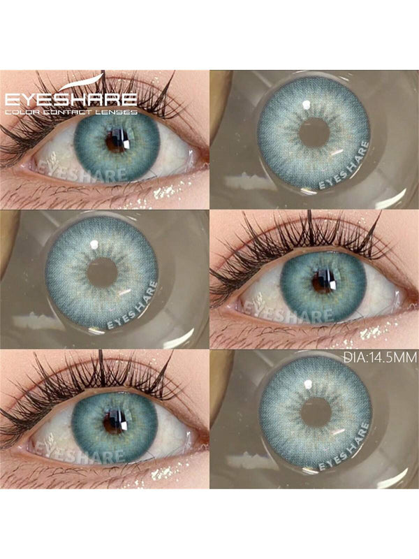 SHEIN Eyeshare 1 Pair Colorful Contact Lenses From Estonia, 14.5mm, Suitable For 1 Year Wear0