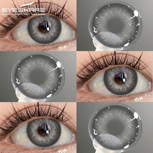SHEIN Eyeshare 1 Pair Estonia Colored Cosmetic Contact Lenses For Eyes Yearly Use 14.5mm0