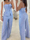 SHEIN INAWLY 2pcs Set Casual Elegant Commuter Sleeveless Button Down Vest And Straight Leg Pants