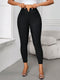 SHEIN Lady Women's Leggings, Waist Vent Design