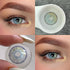 SHEIN Lalens 6-Month Supply Urban Blue Natural Color Contact Lenses, Small Pupil Design0