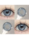 SHEIN Lalens New Gray Color Contact Lenses, Blue-Gray Glasses, Gray Colored Contacts, Blue-Gray Lens, Blue-Gray Glasses