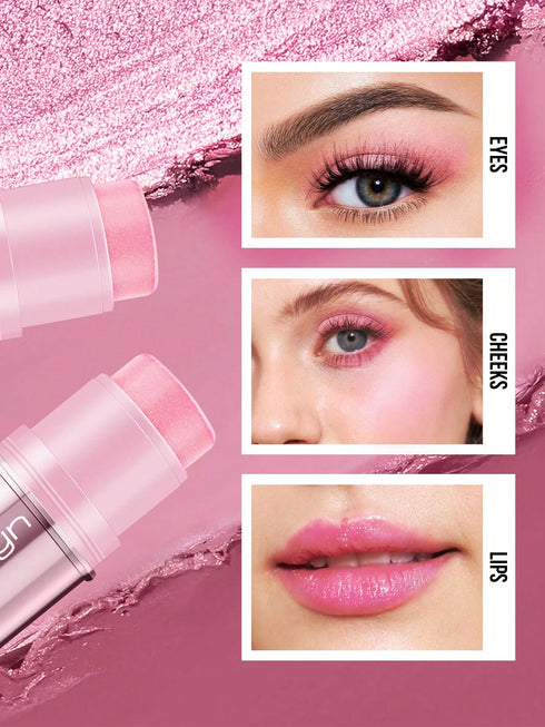SHEIN MISSLYN - Shine Bright Girl! Multifunctional Makeup Stick, Creamy Multifunctional Makeup Stick, High0