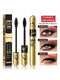 2-in-1 double effect mascara with packaging and before/after effects on eyes.
