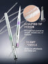 SHEIN SHEGLAM Silver Strobe Metallic Eyeliner-Platinum Kohl Kajal Henna Brand Beauty Makeup Face Paint Cosmeti1
