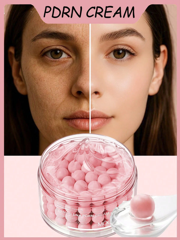 SHEIN Salmon DNA PDRN Moisturizing Cream, Brightening, Anti-Wrinkle, Anti-Aging Facial Cream, Fades Fine Lines, Firms Skin