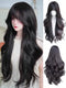 SHEIN Synthetic Wig Women's Full Head Set Style Long Curly Hair With Big Waves Fluffy Natural Hair Air Level Bangs Daily